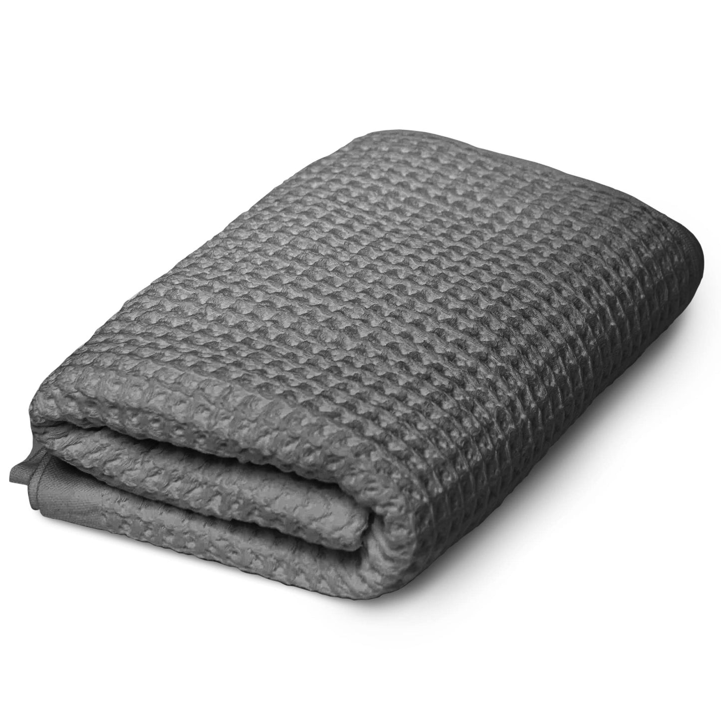 SUTERA Silverthread Bath Towel | Antimicrobial Towel with Silver Ion Technology | Waffle Weave Design, Plush, Lightweight, and Quick-Drying…