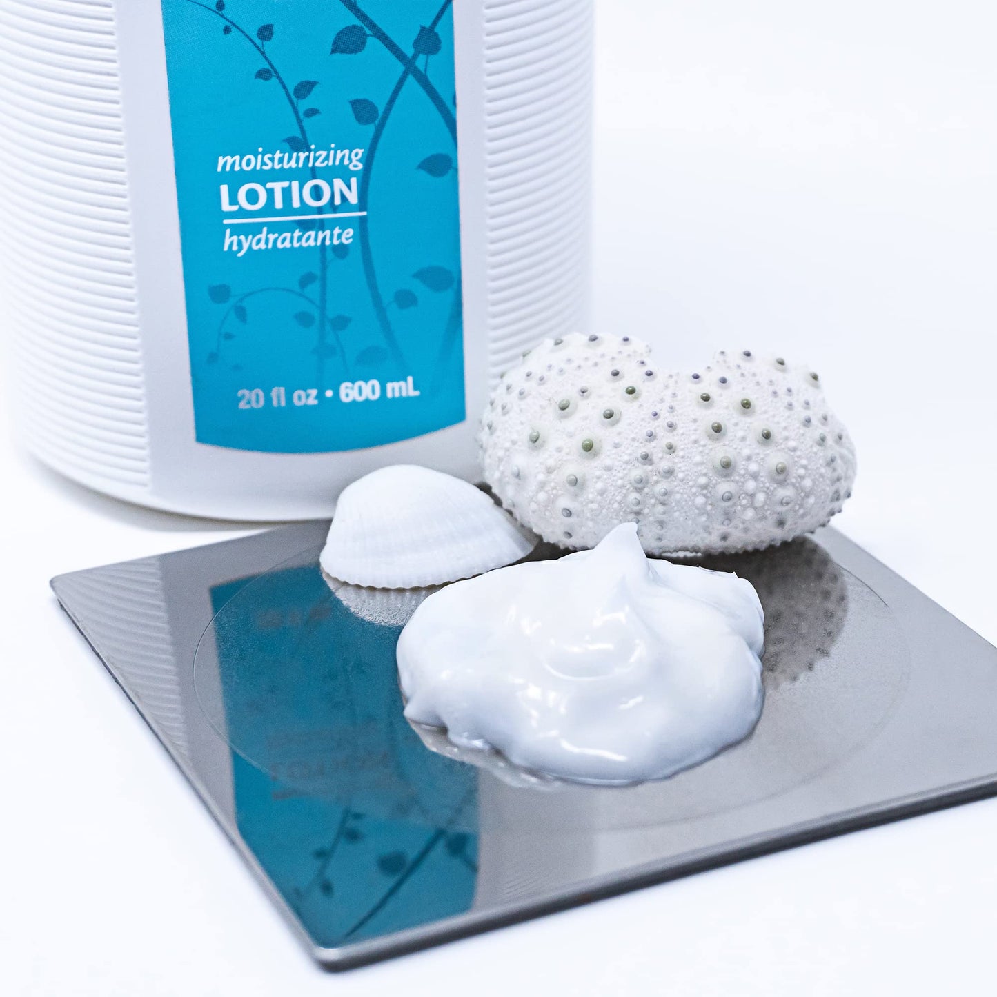 Vitabath Spa Skin Therapy Everyday Skincare Set Moisturizing Shower Gel Wash, Reviving Lotion & Exfoliating Body Scrubber Pouf - Refreshing Foam