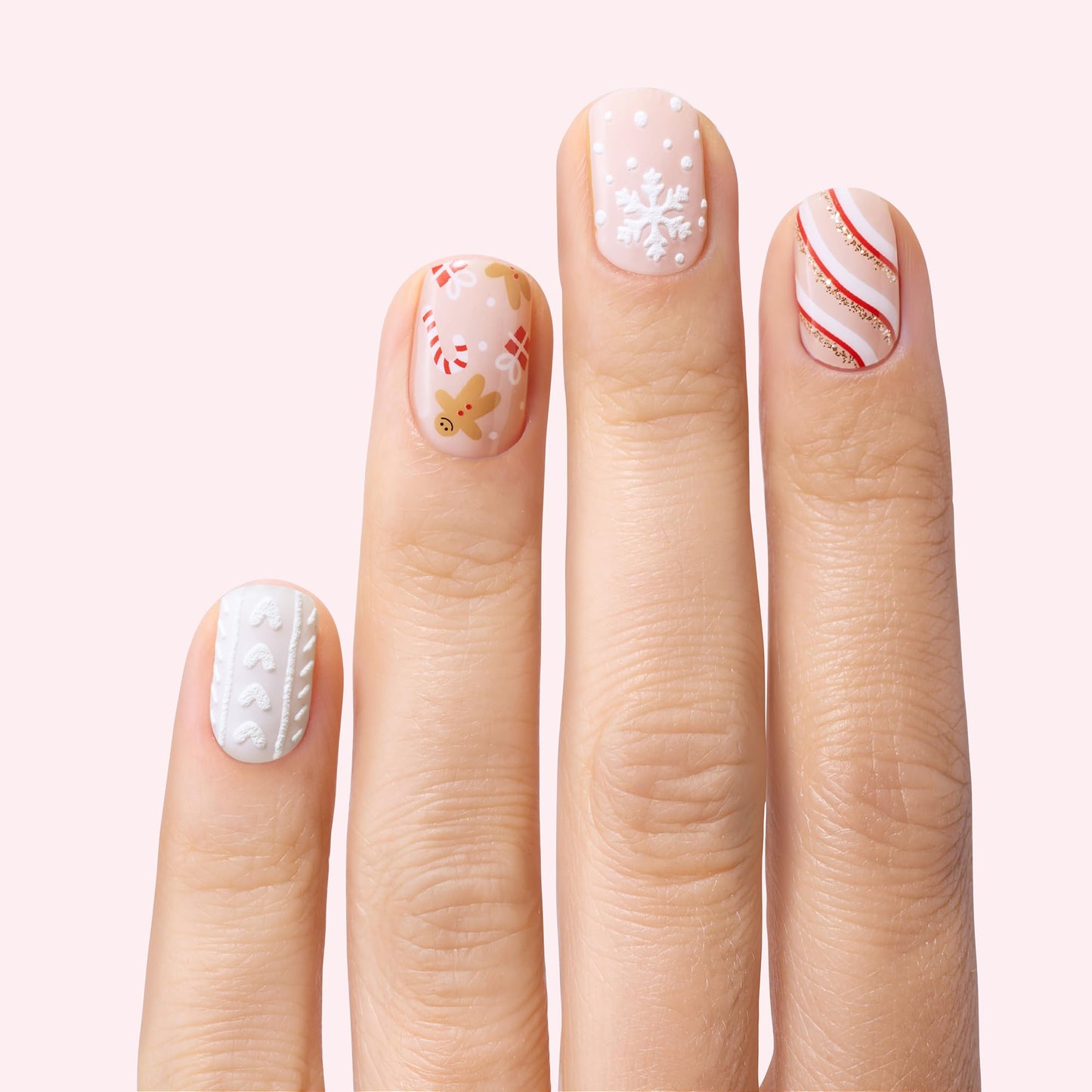 Dashing Diva Gloss Kit - Ginger Me Up - UV Free, Chip Resistant, Long Lasting Gel Nail Stickers - 3-Piece Manicure Set - Contains 46 Wraps, 2 Prep Beauty & Personal Care Dashing Diva