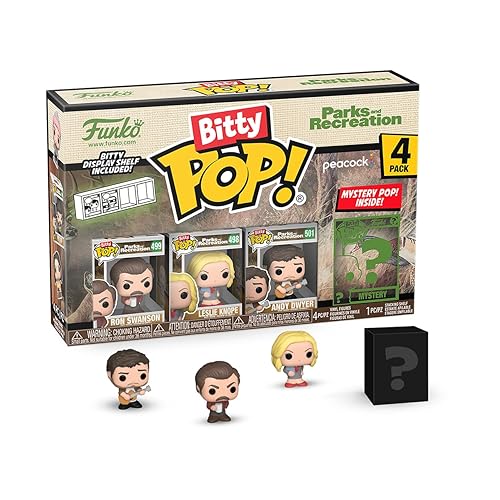 FUNKO BITTY POP!: TELEVISION: Parks & Recreation - Ron 4PK
