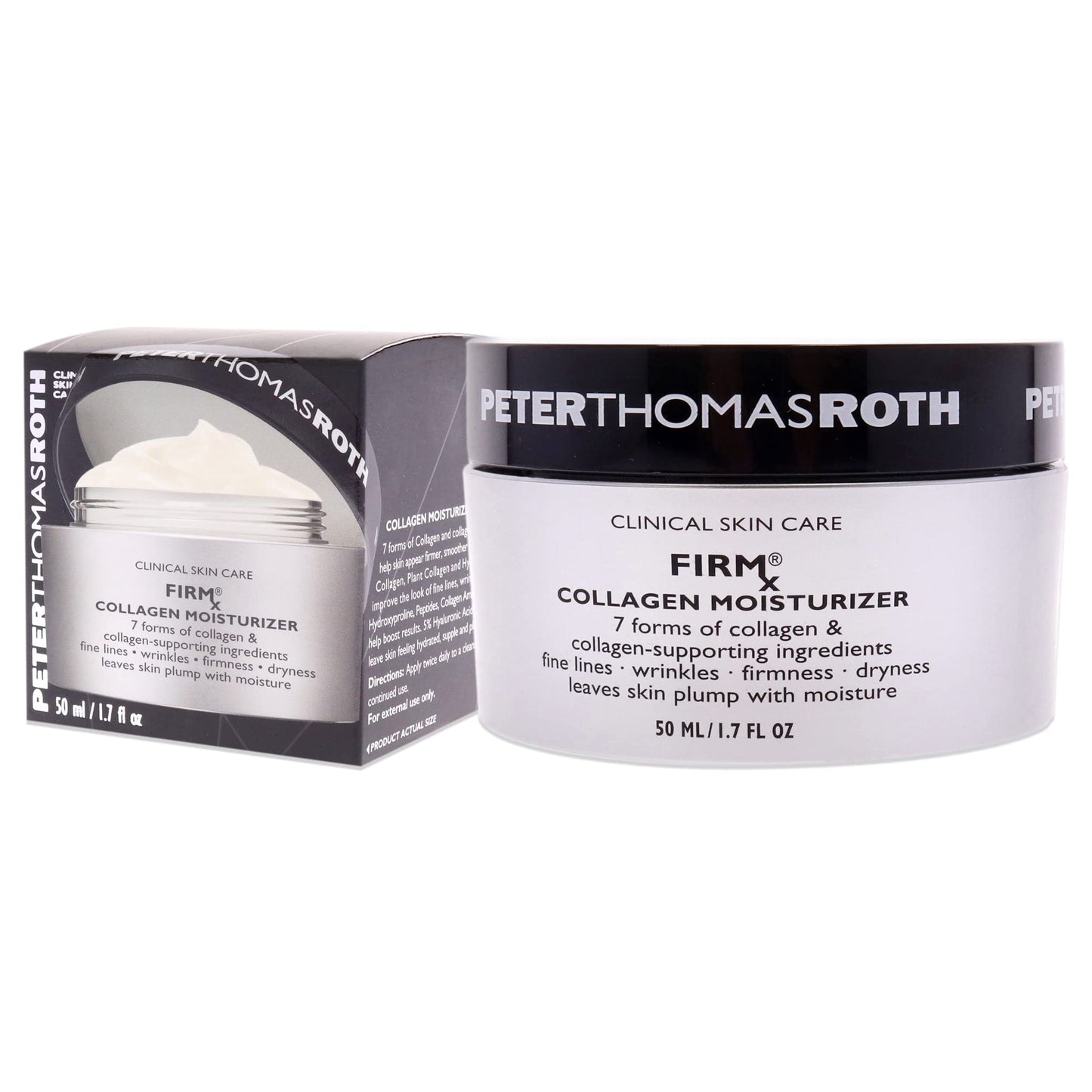 Peter Thomas Roth | Firmx® Collagen Moisturizer | Face Cream With Collagen, Collagen Skin Cream, Firming Face Cream, 1.7 Oz