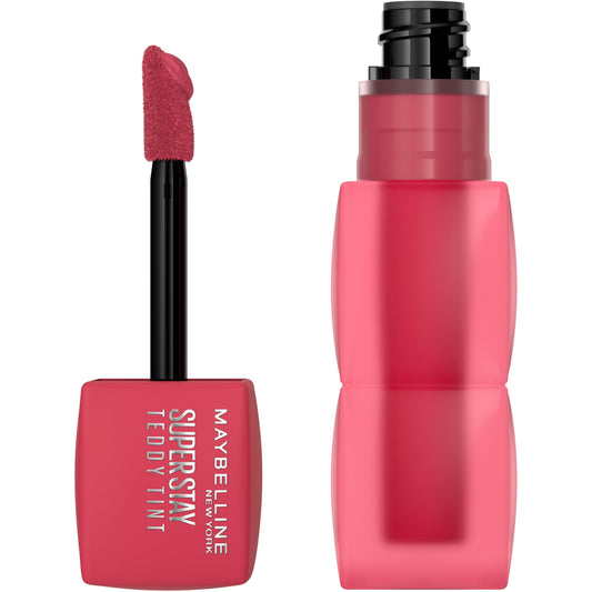 MAYBELLINE Super Stay Teddy Lip Tint, Long Lasting Matte Lipstick for Up To 12HR Wear, Cool Grunge, 1 Count Beauty & Personal Care MAYBELLINE