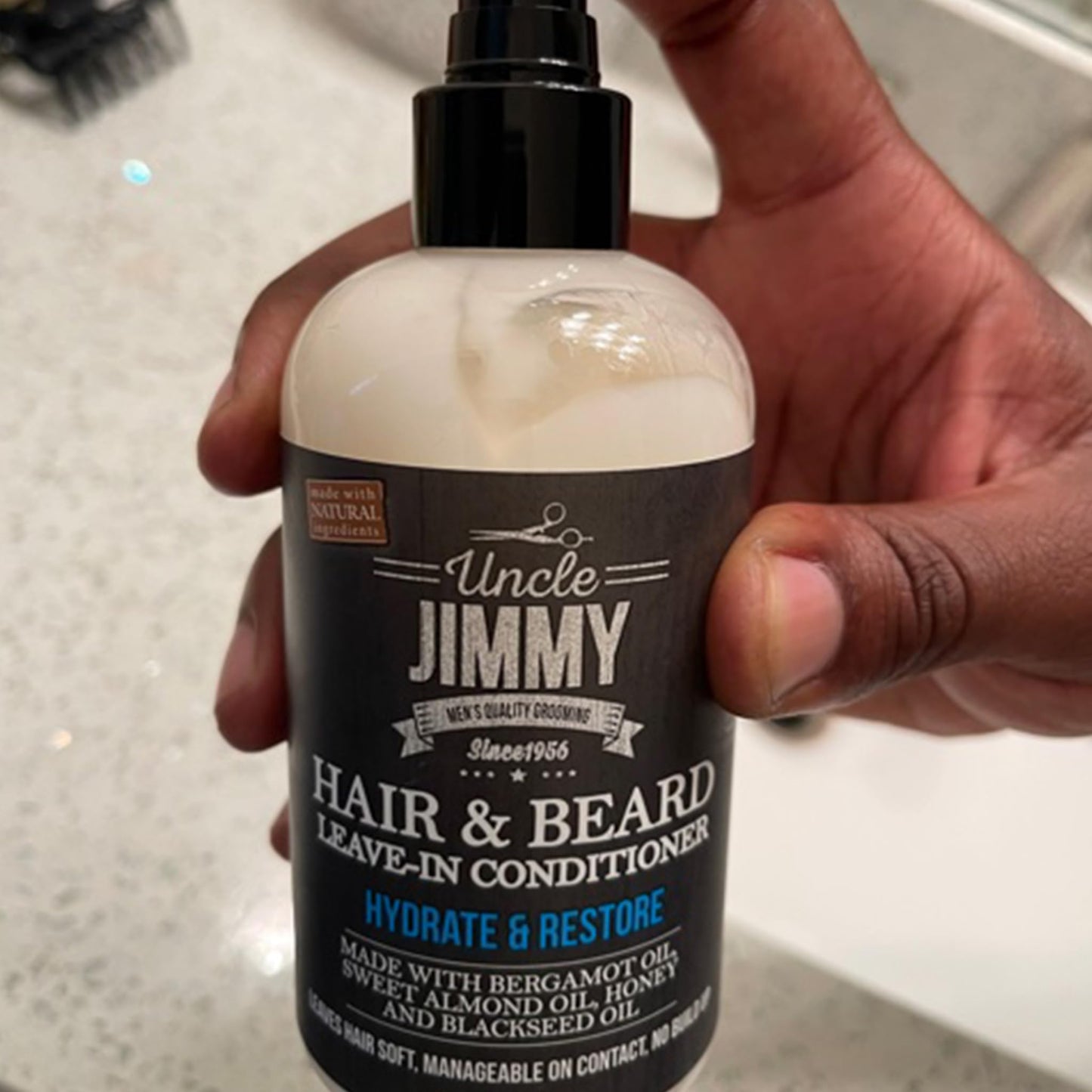Uncle Jimmy Clean, condition and style for your waves regimen (CCS3)