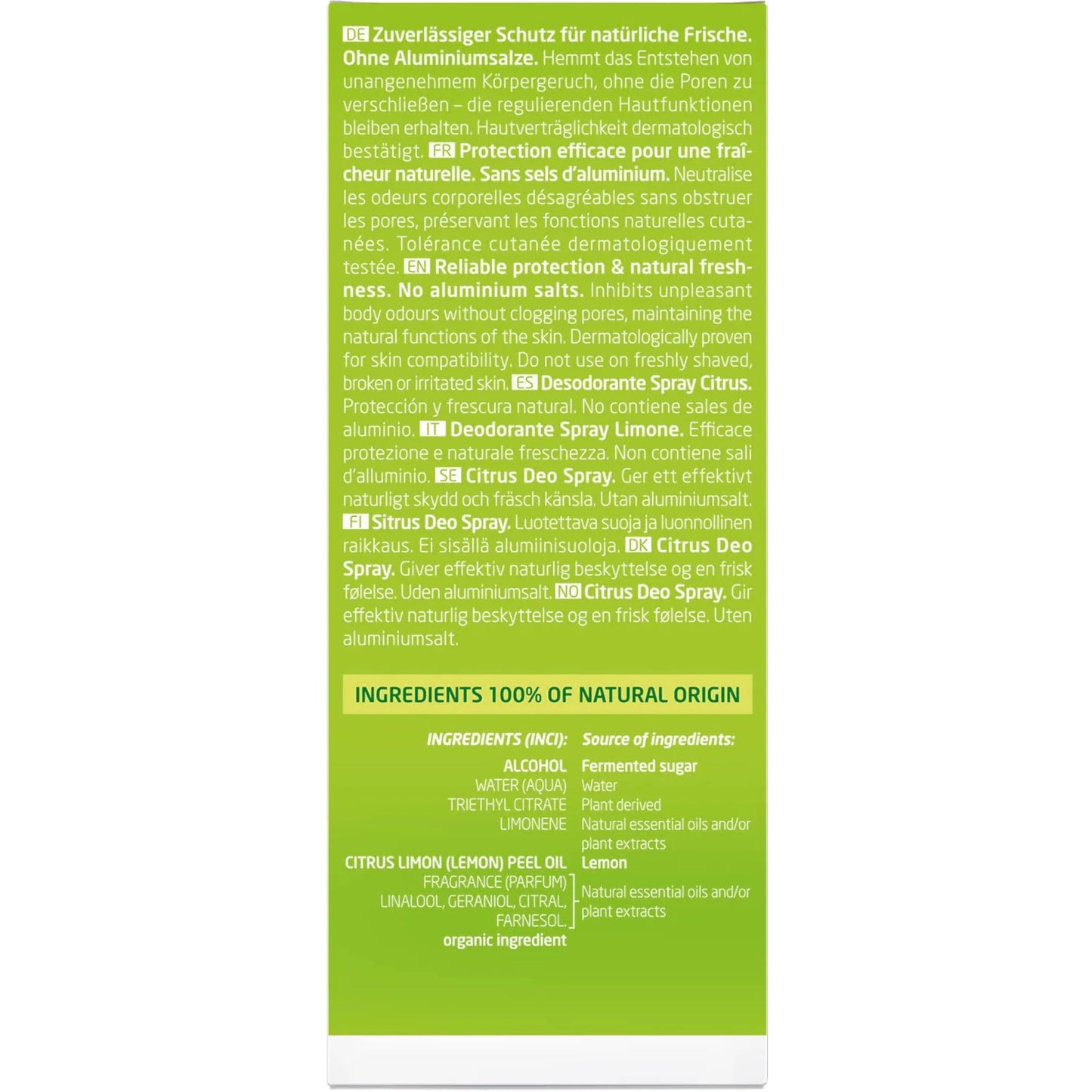 Weleda Deodorant Citrus, 3.4 FL Oz (Pack of 2) Beauty and Personal Care Weleda