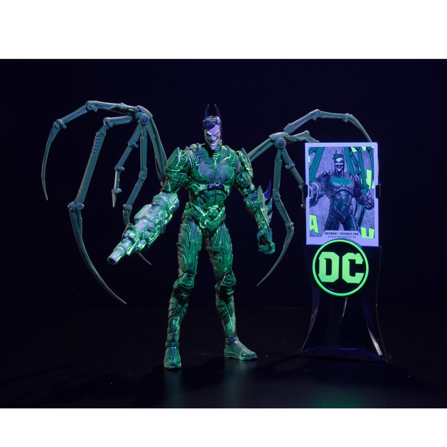 McFarlane Toys - DC Multiverse Batman: Futures End Glow in The Dark Edition 7in Action Figure, Gold Label, Amazon Exclusive