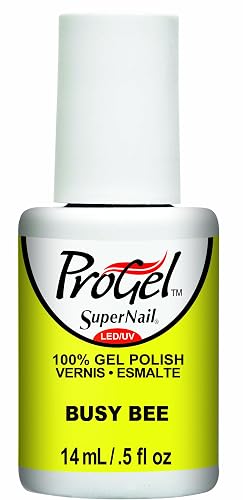 Supernail Progel Nail Lacquer, Busy Bee, 0.5 Fluid Ounce Beauty & Personal Care SuperNail