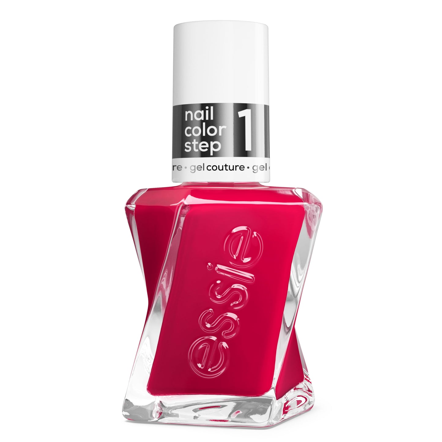 essie Gel Couture Nail Polish, Long-Lasting Deep Magenta Nail Polish, Vegan, Chevron Trend, 0.46 fl oz Beauty & Personal Care essie