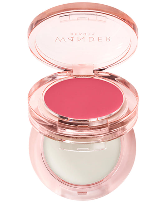 Wander Beauty Double Date Lip & Cheek - Rendezvous/Swipe - 4-in-1 Cream Blush & Tint - Blush, Moisturizer, Balm & Eye Gloss - Multitasking Eye, Cheek