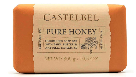 Castelbel Triple Milled Pure Honey Luxury Soap 10.5 Ounces Beauty & Personal Care Castelbel Porto