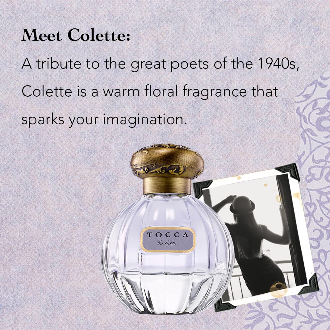 Tocca Colette Women's Perfume, 1.7oz (50 ml) - Warm Floral, Bergamot, Sandalwood, Pink Peppercorn Fragrance