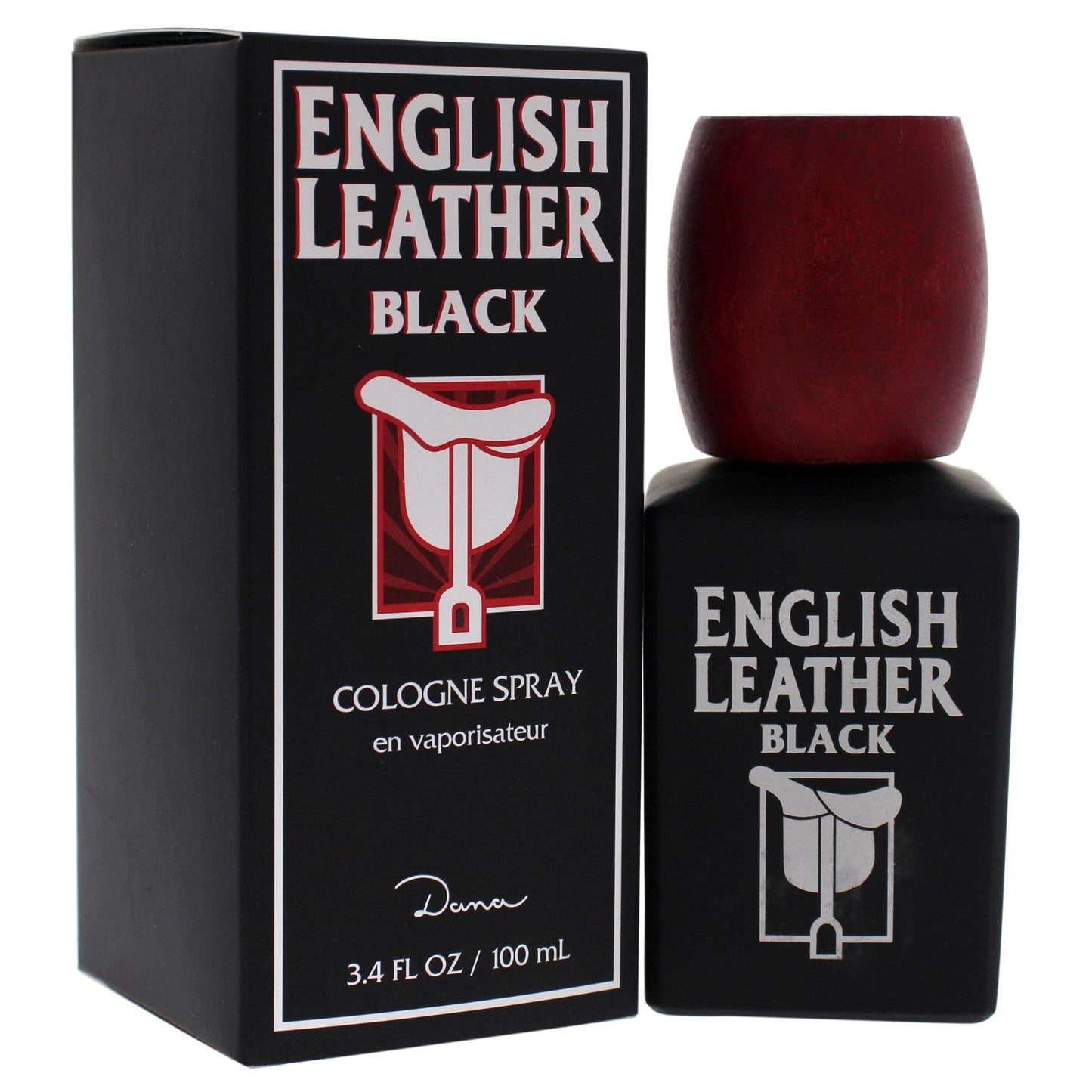 English Leather Black by Dana for Men 3.4 oz Cologne Spray