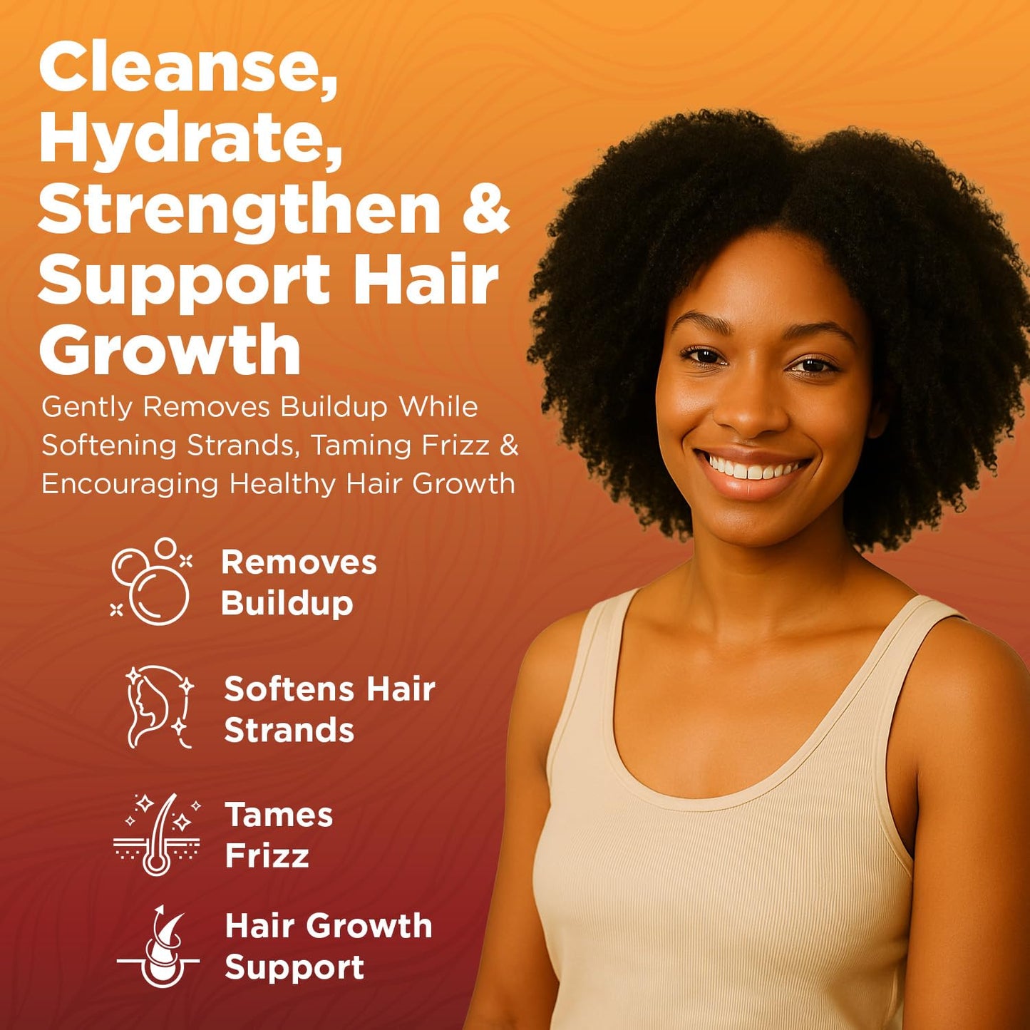 Batana Oil Shampoo & Conditioner Bundle, Aloe Vera Leaf Juice, Saw Palmetto, Caffeine, Biotin, Jojoba, Pumpkin Seed, Castor, Rosemary & Hydrolyzed