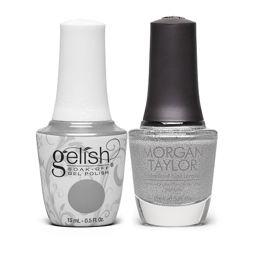 Gelish & Morgan Taylor A Fuzzy Feeling Collection Duo - You Sweater Believe It, 15mL Beauty & Personal Care Gelish