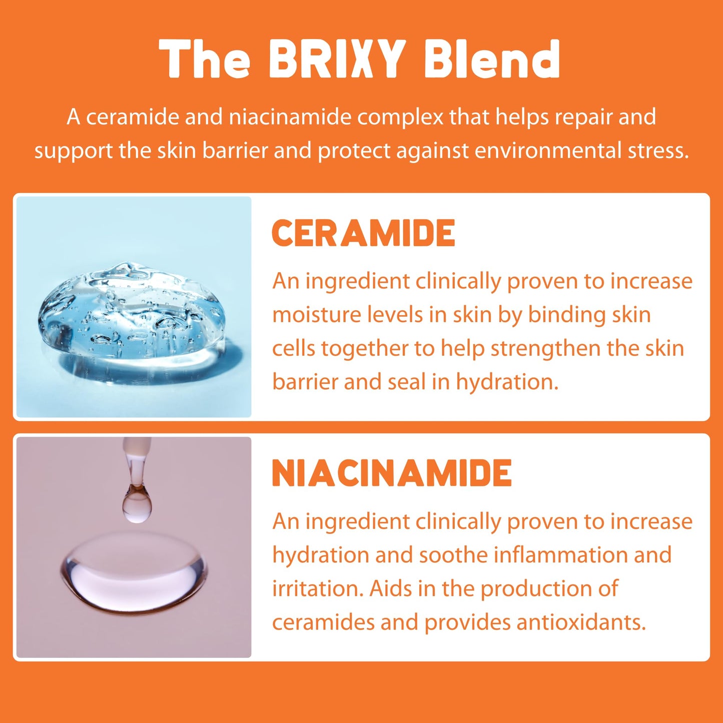 BRIXY Exfoliating Facial Cleansing Bar Even Skin Tone - Rice Powder And Vitamin C, Ceramide & Niacinamide Support A Healthy Skin Barrier, Soap Free