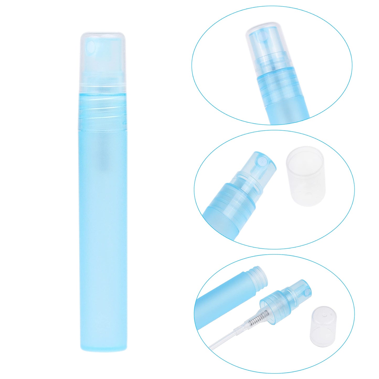 Travel Bottle Set - Refillable - TSA/Airline Approved - 12 Bottles and Jars - 3 Tools (Pipette, Funnel and Mini Spatula) - For Downsized Portions