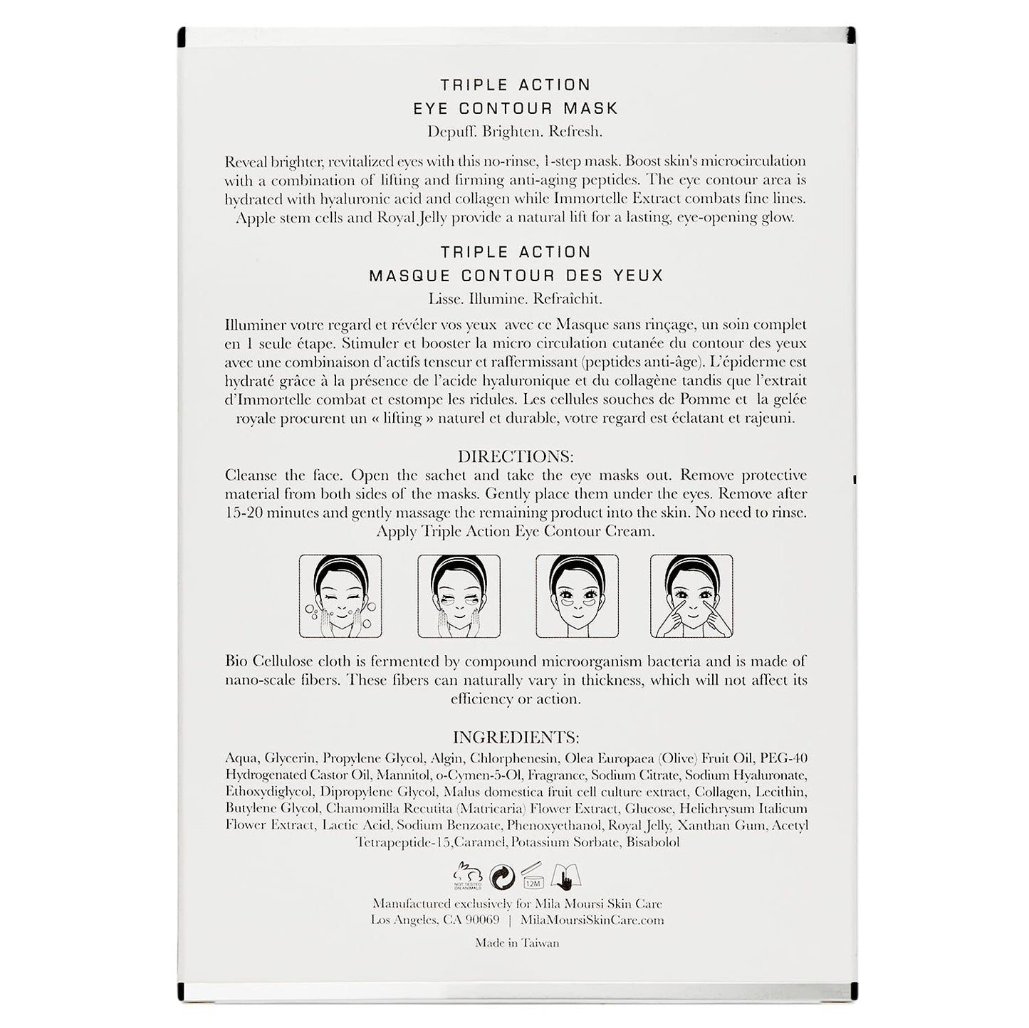 Triple Action Eye Contour Mask 5 Pairs x .33 Fl Oz