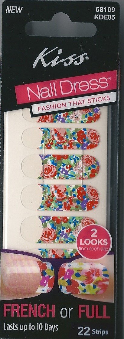 New Kiss Nail Dress Fashion That Sticks French or Full - 58109 Retro Beauty & Personal Care KISS