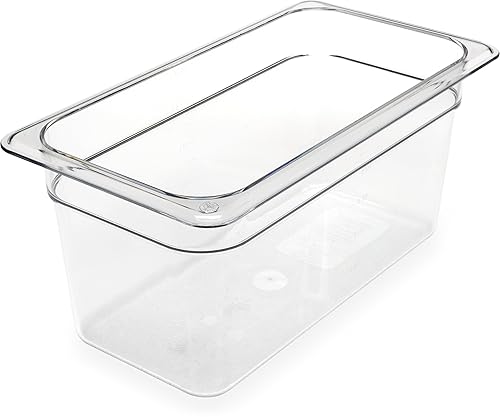 Carlisle FoodService Products Storplus Food Storage Container Food Pan, Chafing Pan with Spoonable Corners for Catering, Buffets, Restaurants…