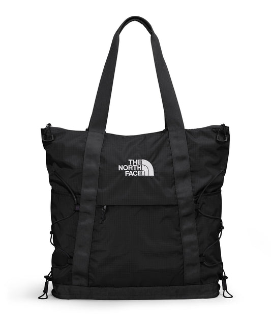 The North Face Borealis Tote Bag - Over Shoulder & Backpack Carry Options, Water Repellent, 16" Laptop Sleeve, TNF Black/TNF Black-NPF, One Size