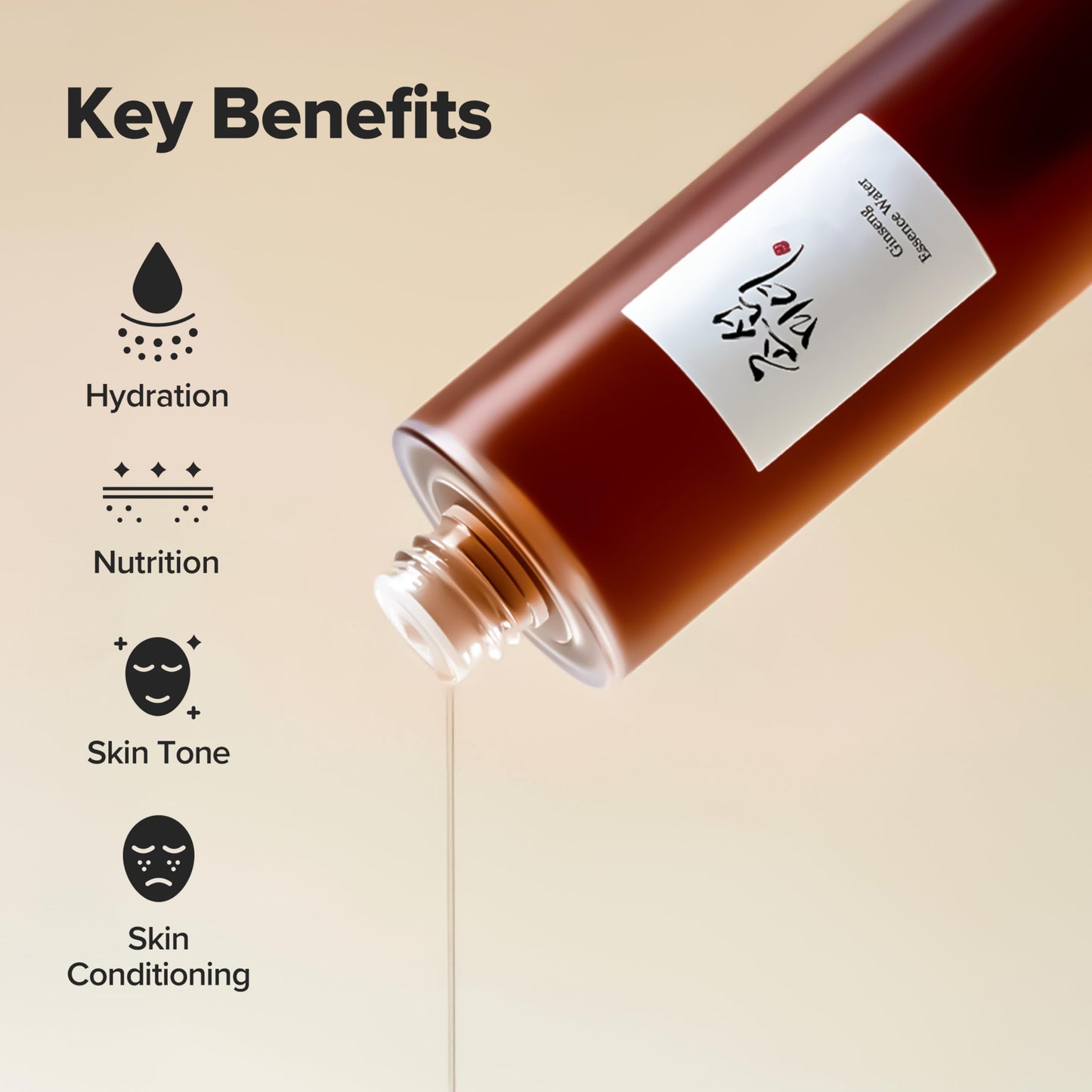 Beauty of Joseon Ginseng Essence Water Hydrating Face Toner for Dry, Dull Skin. Korean Moisturizing Skin Care for Men and Women 150ml, 5.07 fl.oz. Beauty and Personal Care Beauty of Joseon