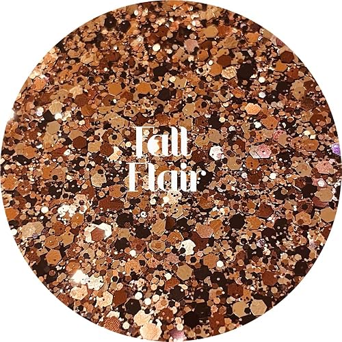 Brown Polyester Glitter | Craft Glitter | Glitter for Arts & Crafts | Tumblers | Cosmetics | Nails | Epoxy Resin Art | Slime | DIY | Body Glitter | 1