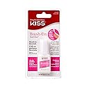 Kiss Products Brush-On Nail Glue, 0.05 Pound