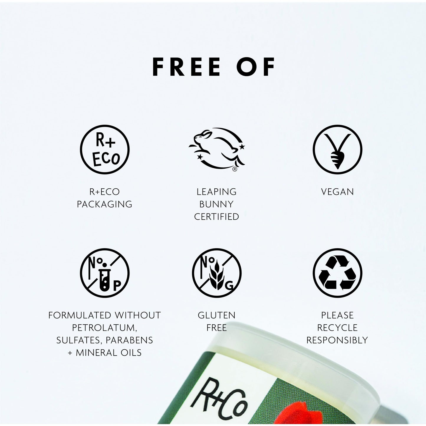 R+Co Dart Hair Wax Stick | Tame Flyaways, Sculpt & Polish | Long-Lasting Texture | Vegan + No Parabens