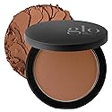 Glo Skin Beauty Pressed Base Powder Foundation Makeup (Cocoa Light) - Flawless Coverage for a Radiant Natural, Second-Skin Finish