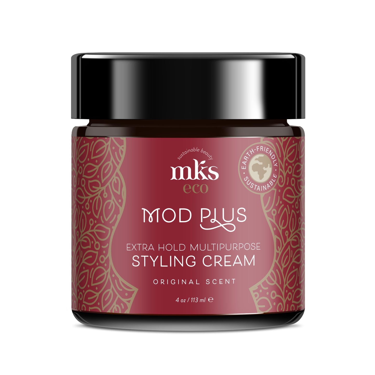 MKS eco Mod Plus, Original Scent - 4 oz - Multipurpose Styling Cream - Hemp Seed Oil, Moroccan Argan Oil - Vegan & Cruelty Free