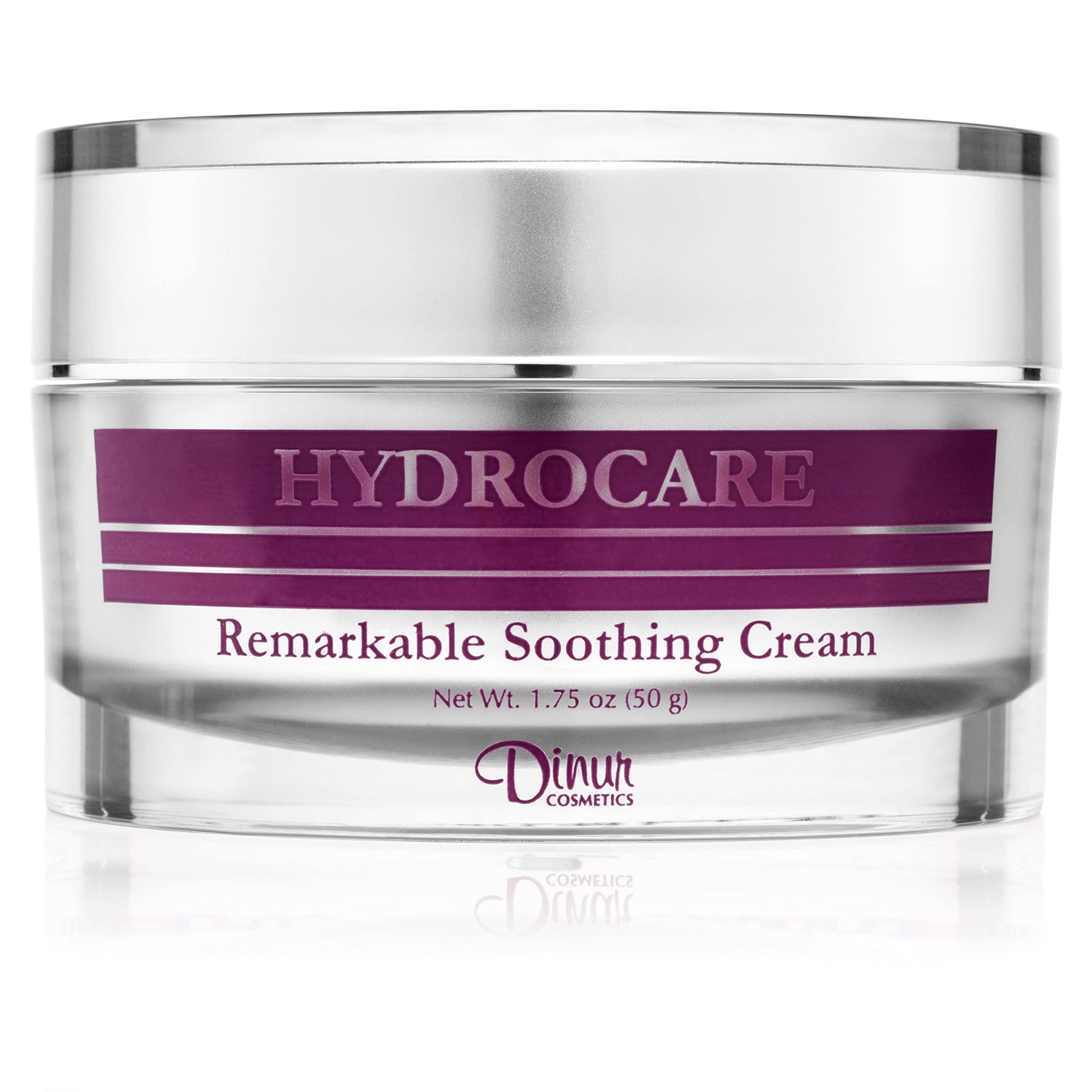 Dinur Cosmetics Hydrocare Remarkable Soothing Cream for Normal/Dry Skin Best for Irritated Skin Soothing & Moisturizing Cream Leave Healthy Glow 1.75