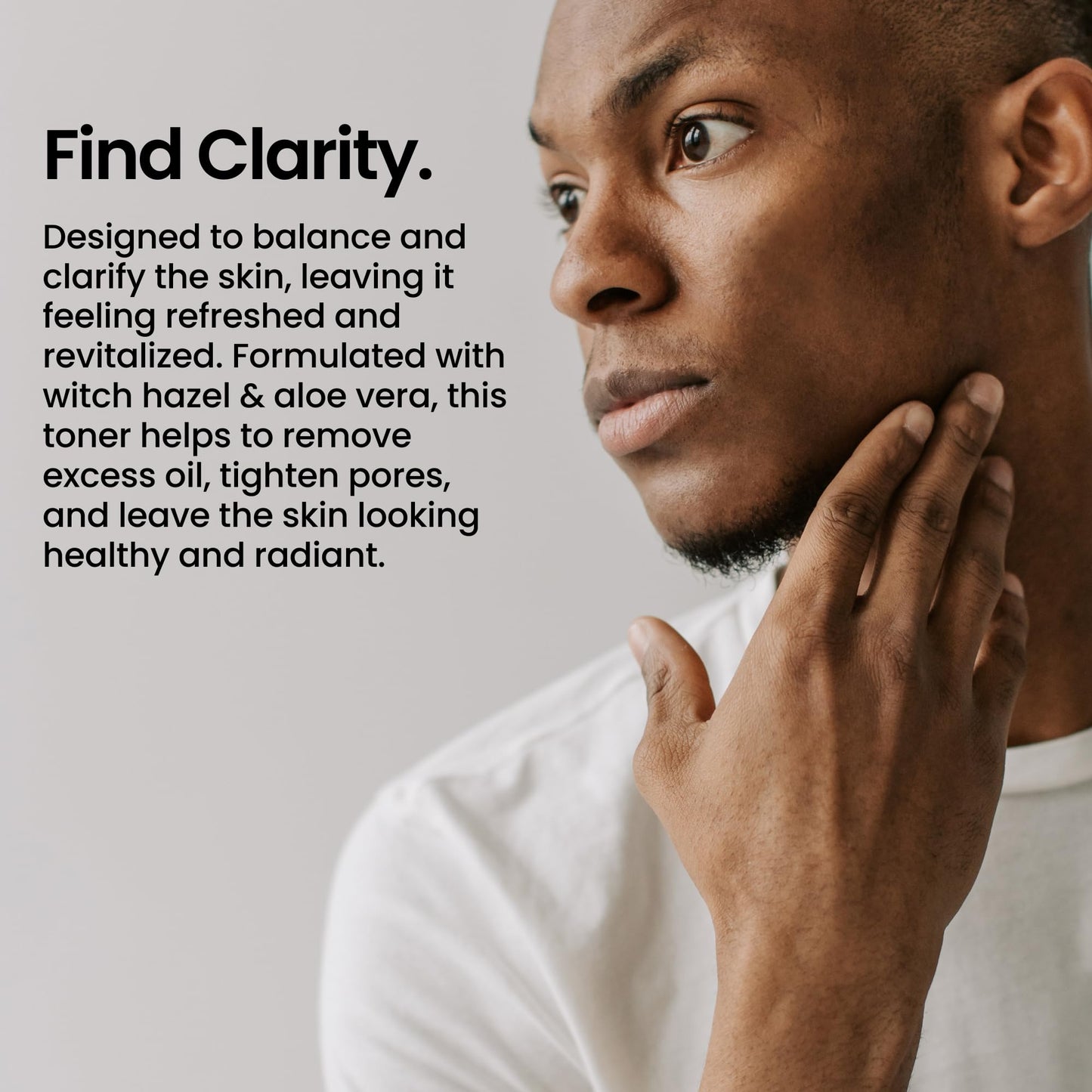 Natural Outcome Man Skin Face Toner | Natural Daily Toner Enhances Men Facial Complexion | Pore Cleansing Facial Astringent with Witch Hazel & Aloe
