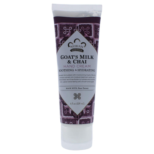 Nubian Heritage Hand Cream, Goat Milk and Chai, 4 Ounce Beauty & Personal Care Nubian Heritage