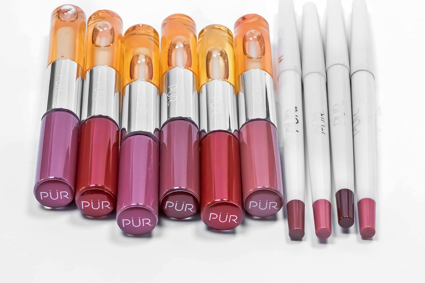 PÜR MINERALS On Point Lip Liner - Lip Pencil For Smooth, Fuller Lips - Long Lasting Vegan Liner Makeup - Paraben & Gluten-Power Trip