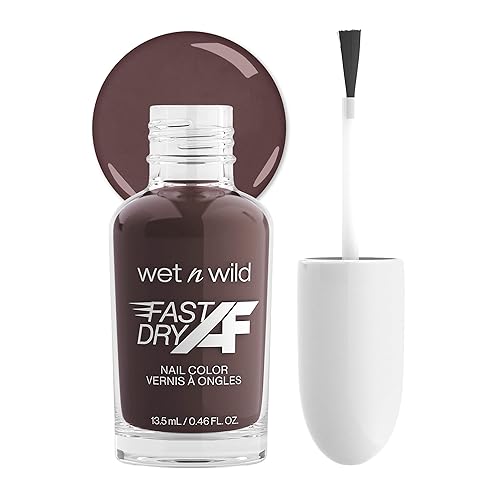 wet n wild Fast Dry AF Nail Polish, Quick 40 Second Dry Time, Long Lasting High-Shine - Get Stoned