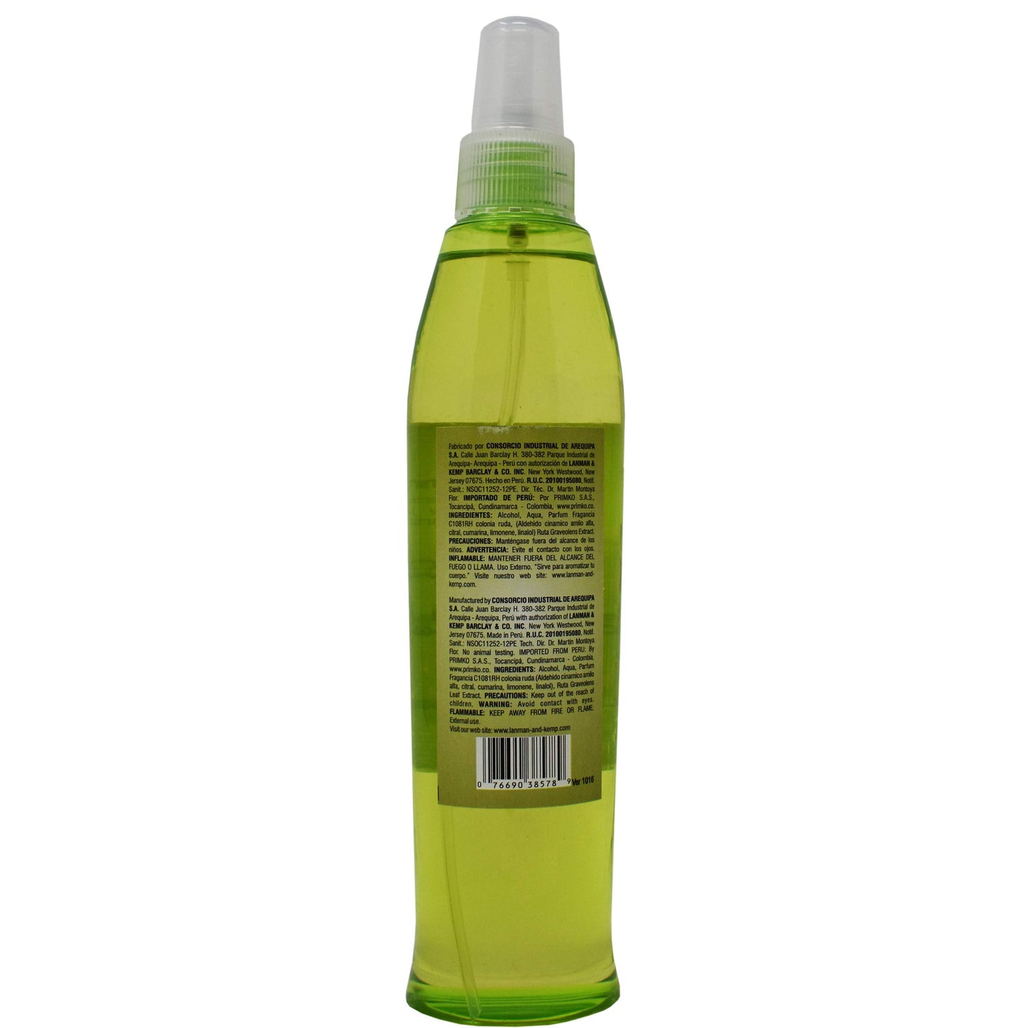 M & L Rue Cologne 8 Fl Oz Colonia de Ruda