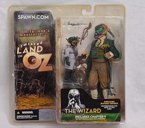 McFarlane Toys Twisted Land of Oz Action Figure Wizard with Scientist