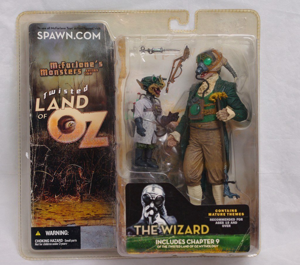 McFarlane Toys Twisted Land of Oz Action Figure Wizard with Scientist