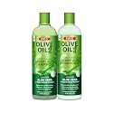 ORS Olive Oil Deep Hydrating Creamy Aloe Conditioner & Deep Cleansing Shampoo with Aloe Vera for Rejuvenating Moisture 16 oz (2 Piece Set)