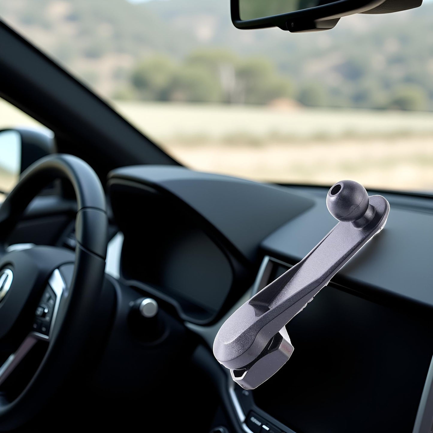 Junfamilee 1Pc Black 17mm Ball Magnetic Car Phone Magnet Mount Extension Universal Smartphone Cell Stand Phone Br Support Mobile, Cell Phones…