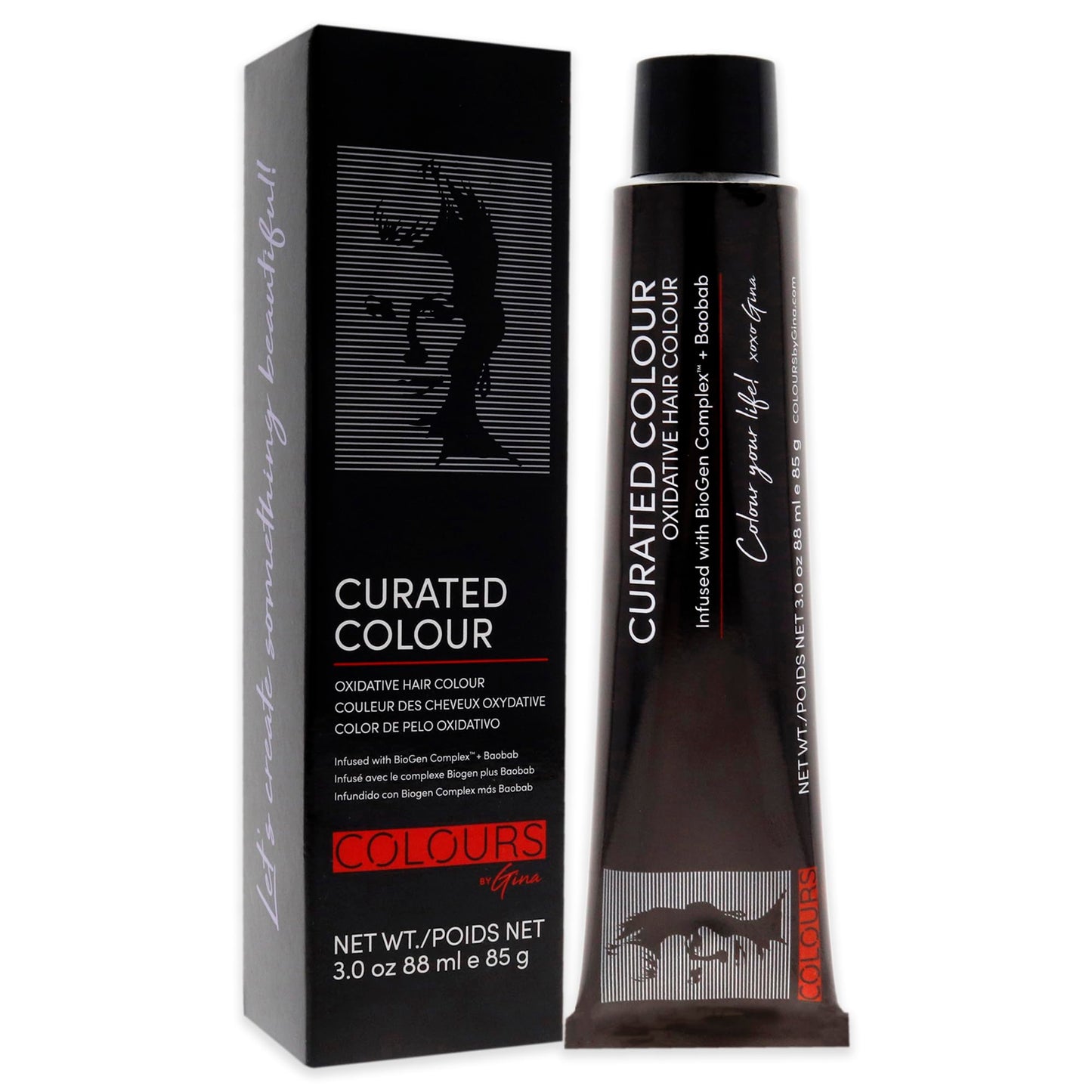 Colours By Gina Curated Colour - 11.21-11VB High Lift Cool Violet Blonde by Colours By Gina for Unisex - 3 oz Hair Color