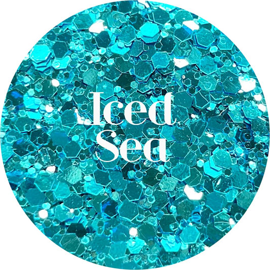 Blue Polyester Glitter Set | Craft Glitter | Glitter for Arts & Crafts | Tumblers | Cosmetics | Nails | Epoxy Resin Art | Slime | DIY | Body Glitter |