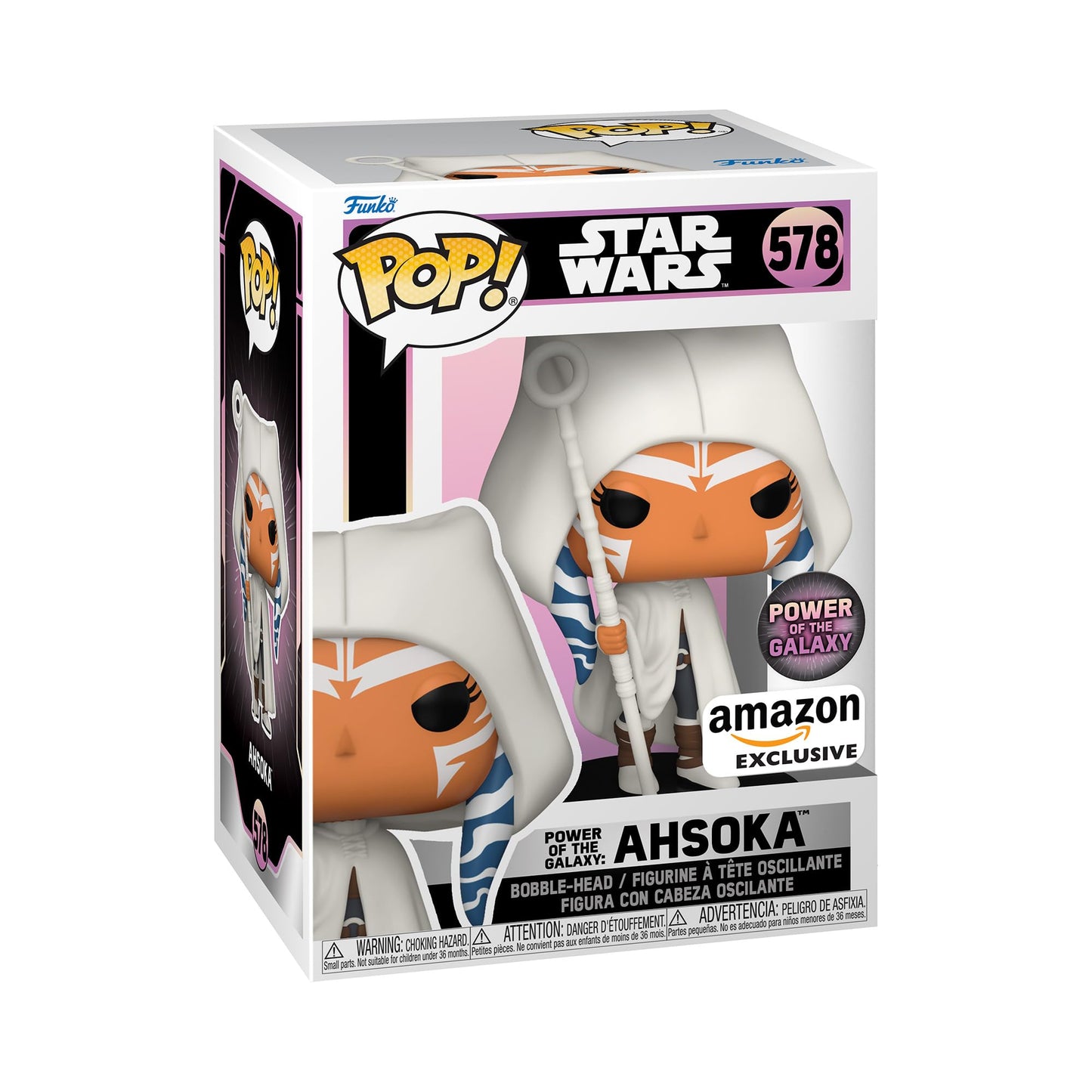Funko POP! Star Wars: Ahsoka Tano - (Power of The Galaxy) - Collectable Vinyl Figure - Gift Idea - Official Merchandise - for Kids & Adults - Movies…