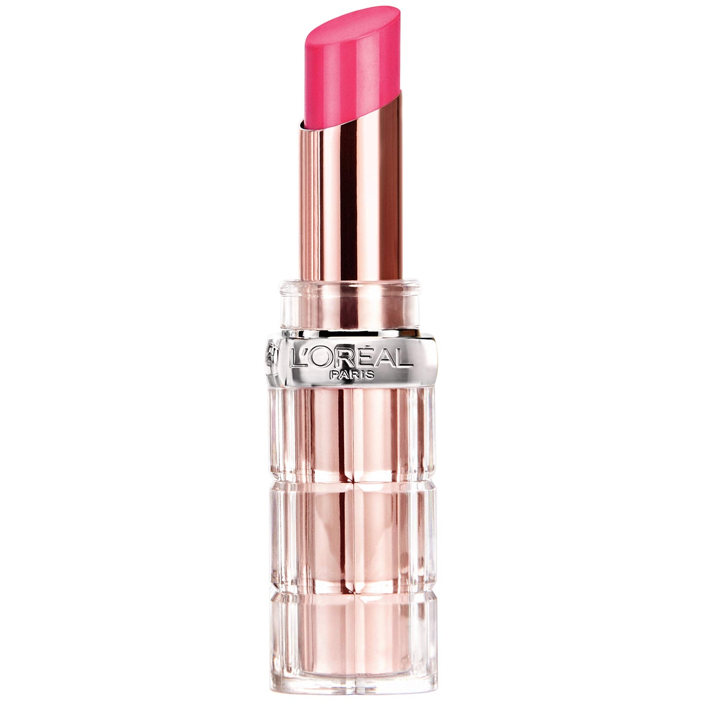 L'Oreal Paris Makeup Colour Riche Plump and Shine Lipstick, for Glossy, Radiant, Visibly Fuller Lips with an All-Day Moisturized Feel, Pitaya Plump,