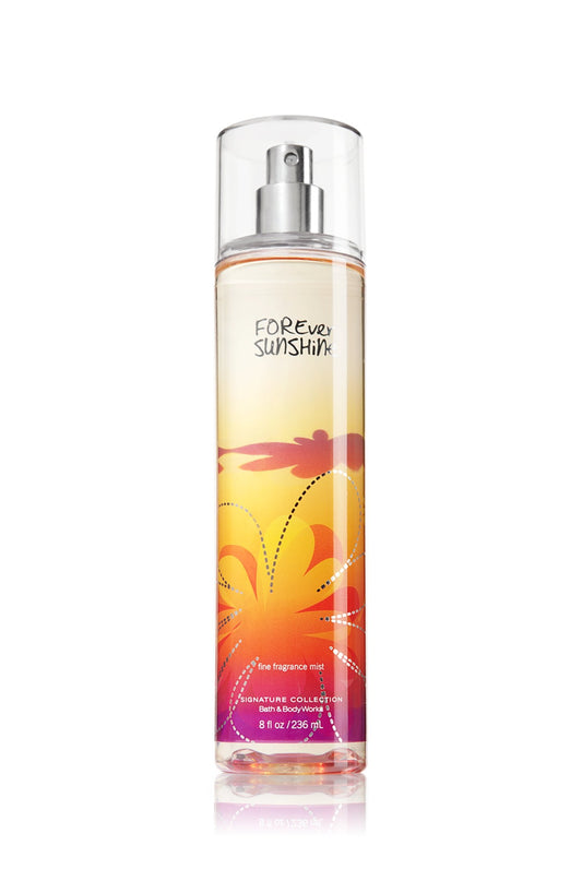 Bath & Body Works Forever Sunshine Fine Fragrance Mist 8 oz (New Look)