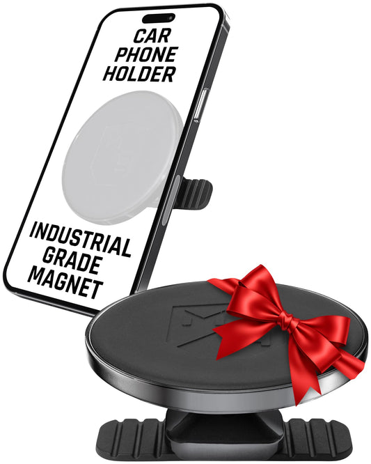 Mob Armor Slim Mount MS - MagSafe Compatible Phone Holder for Car, Sleek Car Phone Mount, Supports iPhone & Android, Christmas, White Elephant…