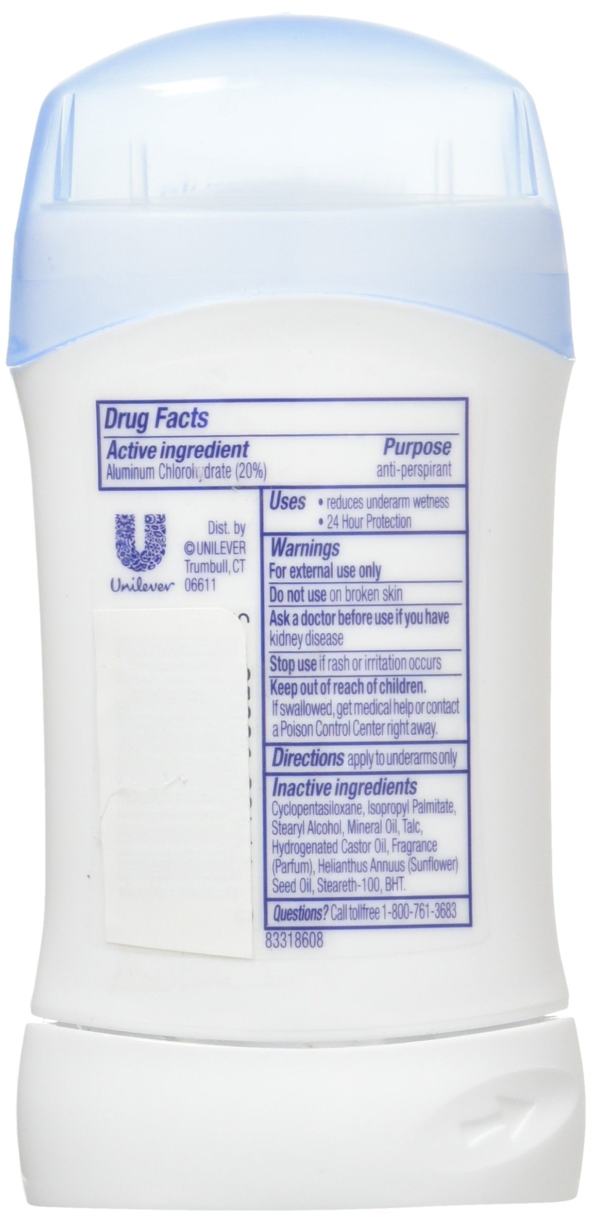 Dove Deodorant Powder Invisible Solid 1.6oz (2 Pack) Beauty and Personal Care Dove