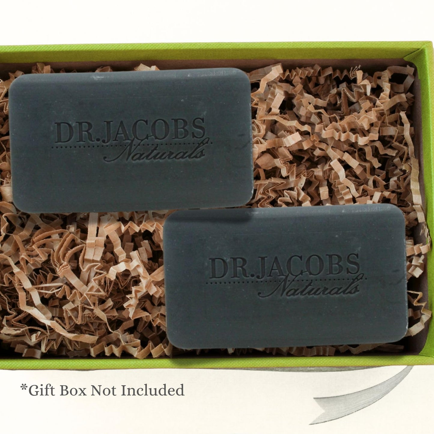 Dr Jacobs Naturals, Triple Milled Loofah Exfoliating Castile Bar Soap (Pack of 2) - Free of Parabens, Sulfates, Synthetics, Gltuen and GMO (Muddy Beauty & Personal Care DR.JACOBS NATURALS