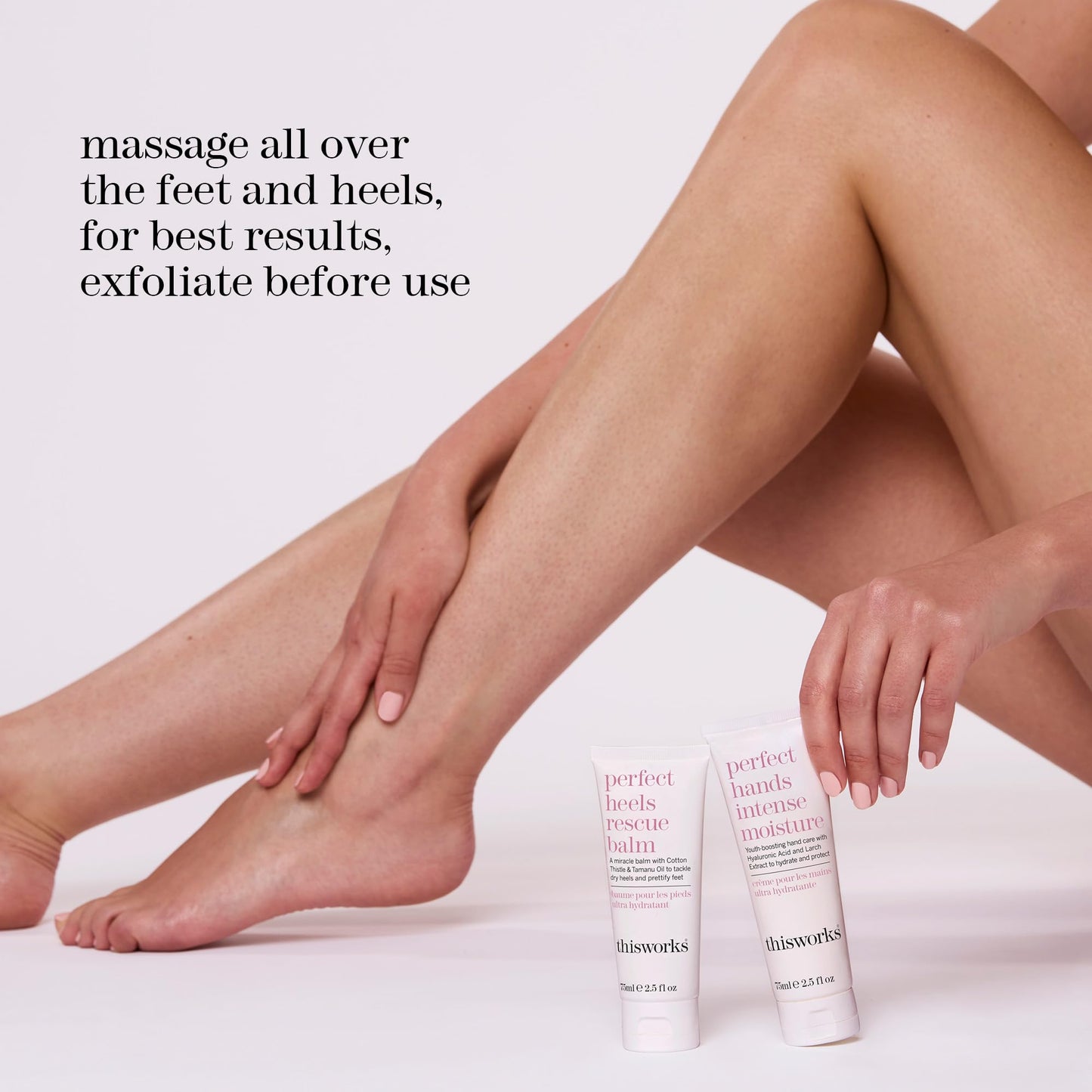 THISWORKS Perfect Heels Rescue Balm: A Natural Vegan Formula to Nourish, Repair and Moisturise with Cotton Thistle, Lemon and Lavender Essential Oils