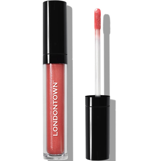 LONDONTOWN Dainty, Sun Kissed Coral, Plush Shine Lip Gloss Tube, Deep Hydrating High Shine Sheer Tint Non-Sticky Conditioning Balm Beauty & Personal Care LONDONTOWN