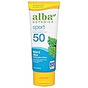 Alba Botanica Sunscreen Lotion, Sport, SPF 50, Island Vibe, 3 oz
